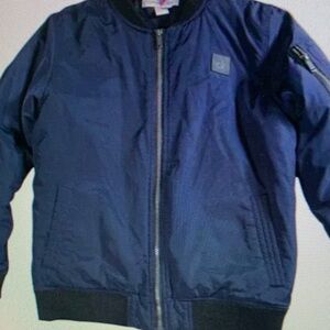 Kids Classic Navy Puffer Jacket